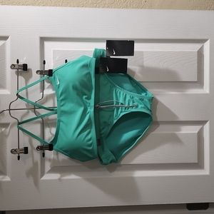 Two-piece Nike swim bathing suit